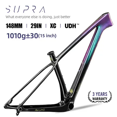 Carbon XC MTB Frame 29 Inch UDH Mountain Bike Frame 148x12mm Boost Inner Cable • $609.99