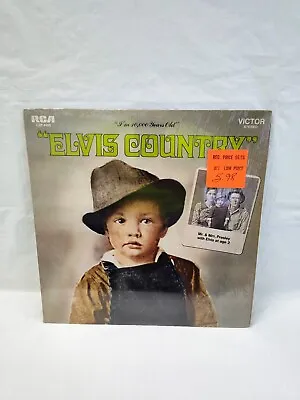 RCA Elvis Presley  I'm 10000 Years Old  Elvis Country 33 RPM Vinyl Record Album • $19.95