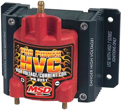 Msd Ignition Coilredpro Power Hvcuniversalmsd 7/8 Series Ignition Control • $189.99