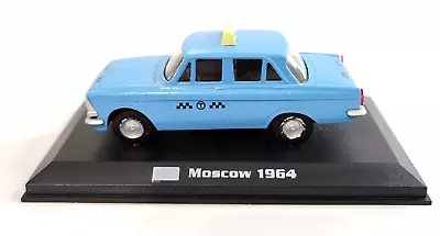 Taxis From Around The World Moskvitch 408 Moscow 1964 Diecast 1:43 Magazine. 23 • $14.35