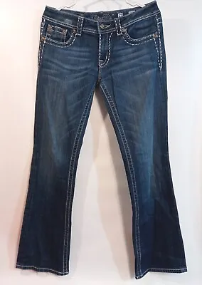 Nice Size 29X33 Miss Me Distressed Boot Cut Jeans JE5075B2L Palm Hill • $24.95