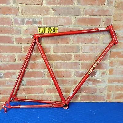 Vintage Miyata TWO TEN Road Bike Frame Lugged Cr-Mo Made In JAPAN    A7 • $20