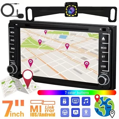 Car Stereo GPS Navigation Radio For Toyota Corolla Camry HILUX 7  CD DVD Player • $129.50