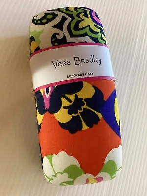 Vera Bradley EYEGLASS Case RIO Sunglasses HARD CLAMSHELL Floral FOR PURSE New! • $22.99