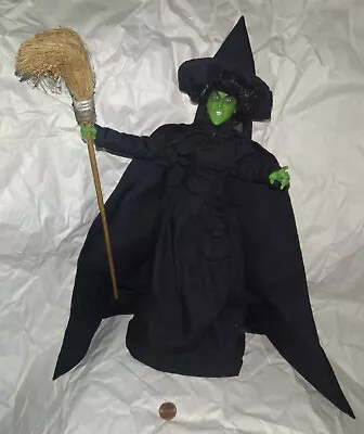 Wizard Of Oz Collector Doll WICKED WITCH Of The WEST Green Skin NOT TONNER RARE! • $149.99