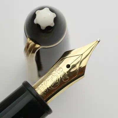 Montblanc Meisterstuck 146 VTG 80s 18C M Nib Fountain Pen Used In Japan [024] • $395