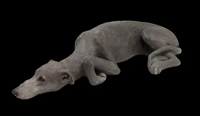 £39.28 • Buy SANDICAST Greyhound Figurine Sculpture Signed By Sandra Brue 1994 Dark Grey 12 