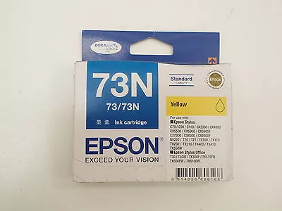 Epson 73n 73/73n Yellow Ink Cartridge Epson Stylus • $25.62