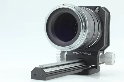 【NEAR MINT++】 Minolta Bellows III W/ Adapter Tube No. 1 2 3 + Adapter Ring JAPAN • $39.99