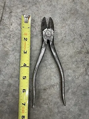 FT1 Vintage Snap-On Tools Vacuum Grip No.87 Diagonal Side Wire Cutters Pliers • $26