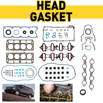 Engine Head Gasket Kit For Chevrolet Express 1500 LT LS 5.3L 4.8L 04 05 06 07 08 • $67.75