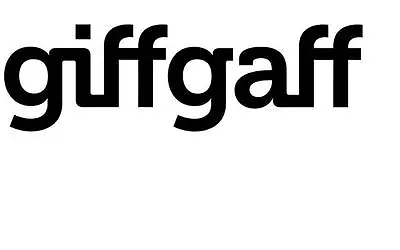 GIFFGAFF Nano SIM CARDS (£5 Free Credit When Activated Online) For IPhone 5 • £0.99