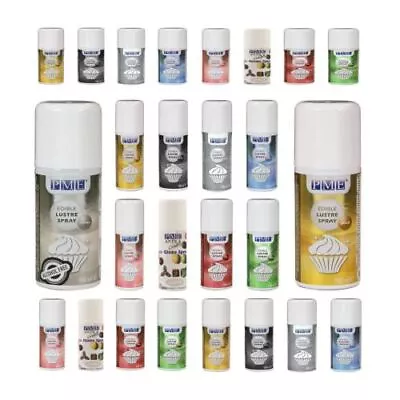 PME Edible Lustre Spray Paint For Food Fondant Icing Colour Cake Decoration • £9.85