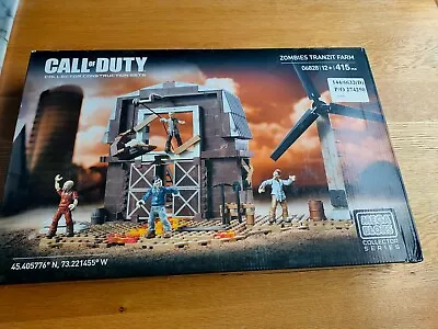 *NEW* Mega Bloks Call Of Duty Zombies Tranzit Farm Set 06828 Collector Series #1 • £50