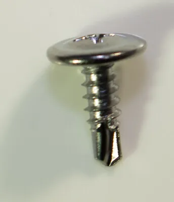 Wheel Opening Moulding Screws 8 X 1/2  Phillips Oval 7/16  Washer Chrome Qty 25 • $8.99