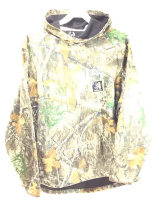 Realtree Edge Scent Control Mens Long Sleeve Hoodie Size 3XL With Neck Gaiter • $37.89