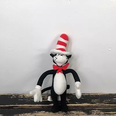 $11.87 • Buy Dr Seuss Cat In The Hat Plush Toy Stuffed Animal 2003 Vintage Collectible 9 