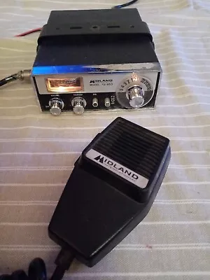 Vintage Midland Model 13-853 CB Radio Transceiver 23 CH Tested & Working! • $40