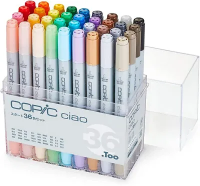 TOO Copic Ciao Starter 36 Set Marker Pencils Color Art Manga Comic Japan NEW • $79.90