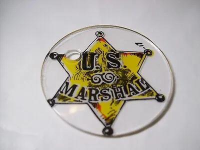 Maverick Original Pinball Machine Plastic Promo Key Chain US Marshall Vintage • $7.65