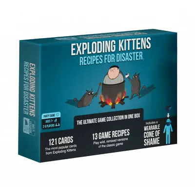 Exploding Kittens Recipes For Disaster Party Game • $39.47