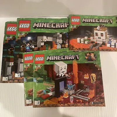 Assorted Minecraft Lego Sets • $110