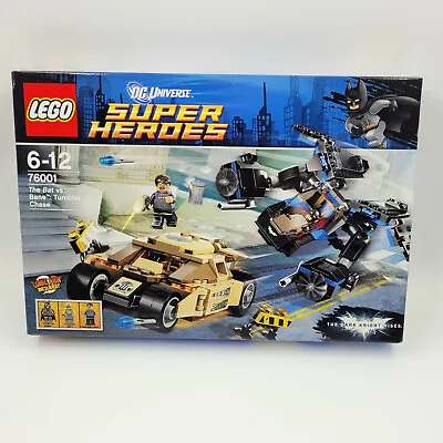 DC Super Heroes Lego 76001 The Bat Vs Bane: Tumbler Chase (Sealed) Damaged • $164.95