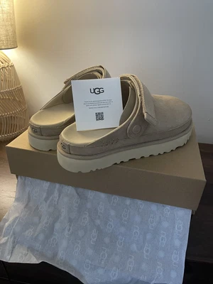 £87 • Buy UGG Women’s Goldenstar Clogs - Driftwood - UK Size 7