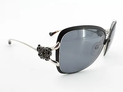 Chrome Hearts Call Me Back Kate Sunglasses FRAMES Black 61[]16-127 Silver I537 • $499.11