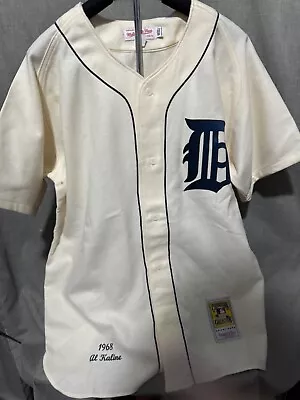 Detroit Tigers #6 Kaline Wool Mitchell & Ness Sz 48 Coopers Town Collection • $170