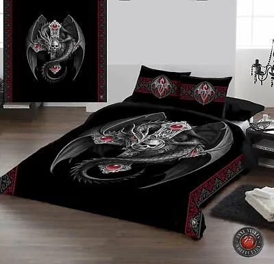 £62.95 • Buy Anne Stokes - GOTHIC DRAGON - Duvet Cover Bed Linen Set - Available In 3 Sizes