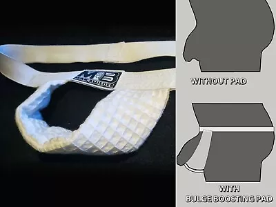 Male Ball PushUp Padded Sling W/ Strap Lifts Balls Testicles Increases Bulge • $27.50