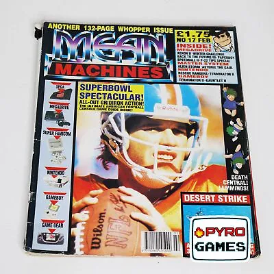 Mean Machines Magazine - Issue 17  - February 1992 - Superbowl Spectacular! • £13.95