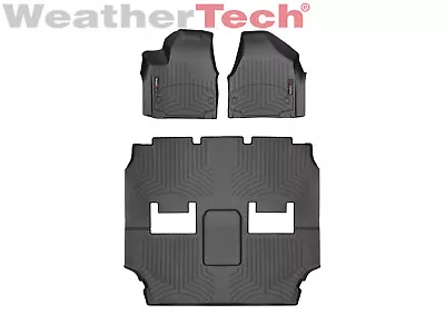 $227.90 • Buy WeatherTech Floor Mats FloorLiner For Chrysler Pacifica -1st/2nd/3rd Row - Black