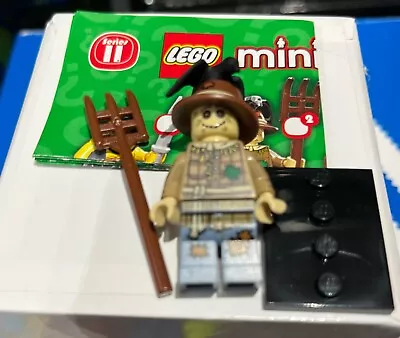 £7.50 • Buy Series 11 Lego CMF Minifigure Scarecrow With Sheet And Crow