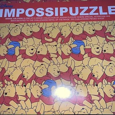Disney Impossipuzzle Winnie The Pooh New Sealed 550 Challenging Pieces - New • £14.99