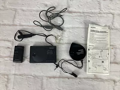 Sony Compact Active Antenna AN-100A Plus Ant Controller Compact Antenna Untested • £39.99