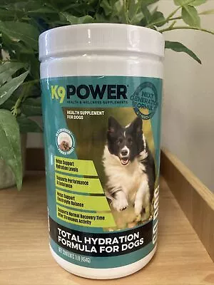 K9 POWER Supplements Total Hydration Formula For Dogs 1 LB Exp 04/2025 • $25.99