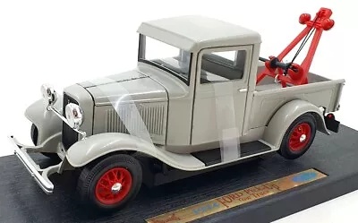 Road Legends 1/18 Scale Diecast 92257- 1934 Ford Pick Up Wrecker - Grey • $73.98