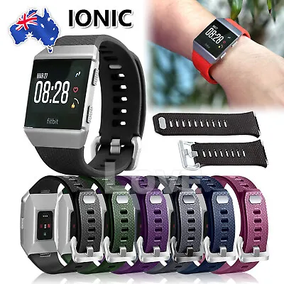 $4.45 • Buy Replacement Silicone Watch Wrist Sports Band Strap For Fitbit Ionic Wristband