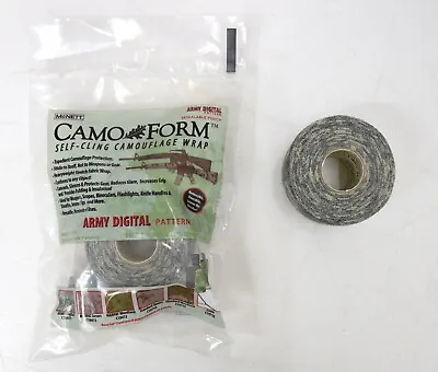 USMC Issue ACU Digital McNett Camo Form Wrap Reusable Fabric Tape Rifle Gun Kit • $18.46