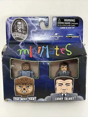 2011 Minimates MARVEL 2 Figure Set WOLF MAN & LARRY TALBOT Monsters  • $24.99