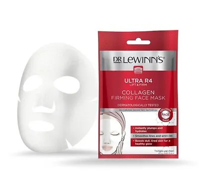 £6.59 • Buy Dr Lewinn's Ultra R4 Collagen Face Mask 1PC Highly Potent Collagen Serum