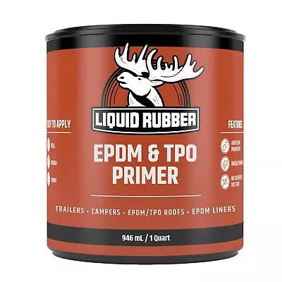 EPDM Rubber And RV Roof Primer - Weatherseal Camper And Trailer Roofing Coati... • $41.88