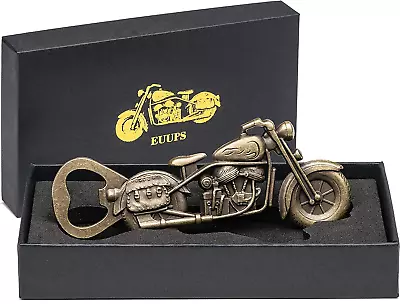Unique Motorcycle Beer Gifts For Men Vintage Motorcycle Bottle Opener Fathers D • $11.83