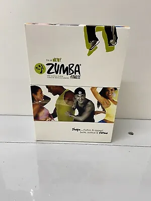 ZUMBA Fitness 4 Disc DVD Box Set Beginner Advanced Power Abs Buns Thighs Dance • £6.99
