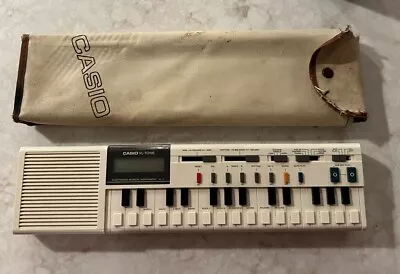 Vintage Casio VL-Tone VL-1 Electronic Music Keyboard & Calculator & Case READ • $49.99