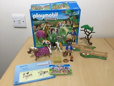 Playmobil 5227 Country Pony Farm Boxed Instructions Not Complete • £5.99