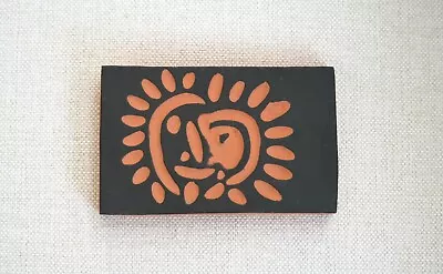 Pablo Picasso Madoura Terracotta Plaque 'Petit Soleil' 'Little Sun' AR 547 • $8500