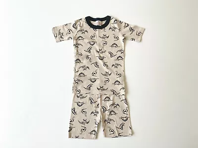 Size 140 (10) Kids' Hanna Andersson Print Short John Pajama Set • $19
